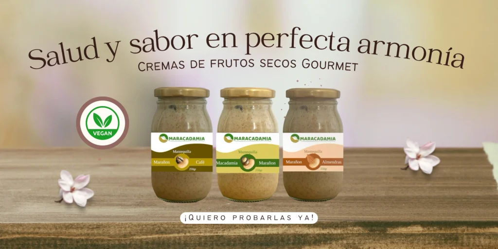 Salud y sabor en perfecta armonía, crema de frutos secos